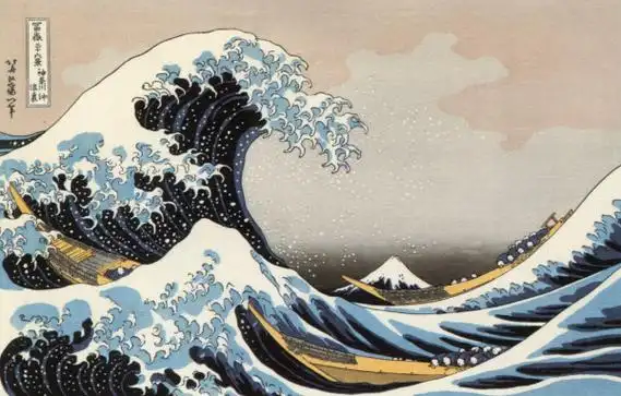 从浮世绘到印象主义音乐:葛饰北斋《神奈川冲浪里》与德彪西交响音画