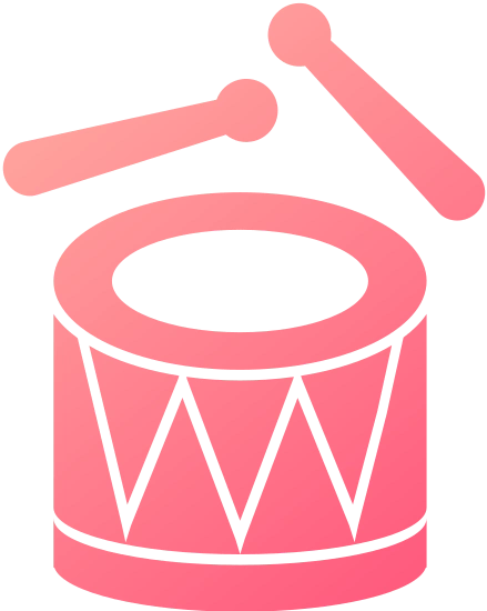drum icon - 素材 - canva可画