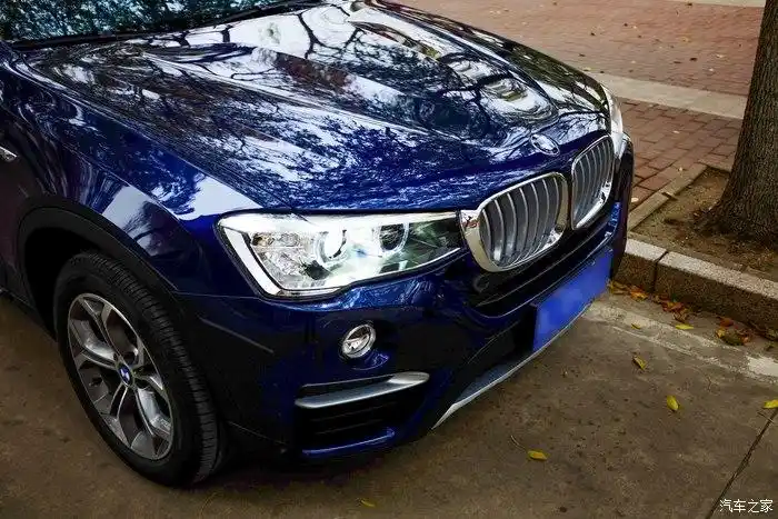 二十斤不如你我的蓝色阿瓦隆宝马x4提车作业