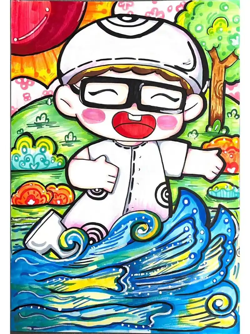 学前教育幼师马克笔儿童主题画《我的梦想》         你的梦想是什么