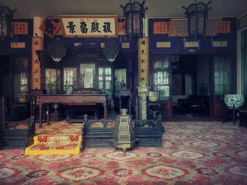 带着p20p游颐和园