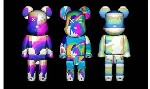 很贵的熊是bearbrick品牌.