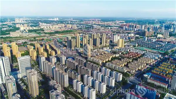 鸟瞰菏泽城29 航拍菏泽及县区