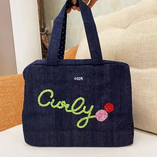 日本curlycollection头巾女孩亮片包