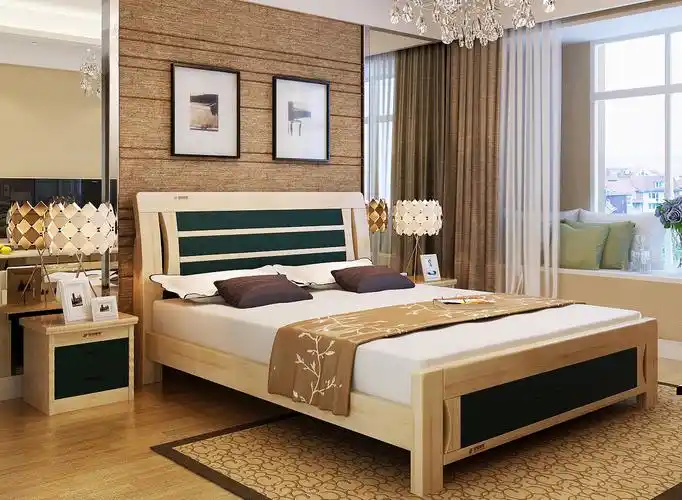 成都双人床18米特价双人床实木相关成都隆福源木业有限公司