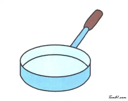 平底锅3图片_学习简笔画_少儿图库_中国儿童资源网