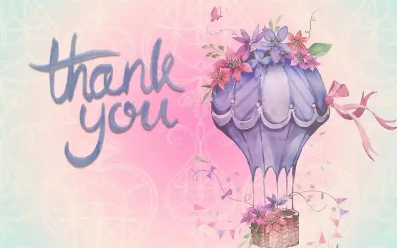 感恩遇见!感谢所有人,高清图片,节日壁纸-回车桌面