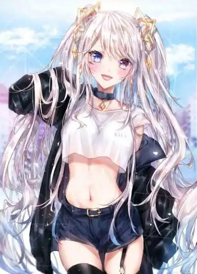 异瞳白头发 - 堆糖,美图壁纸兴趣社区