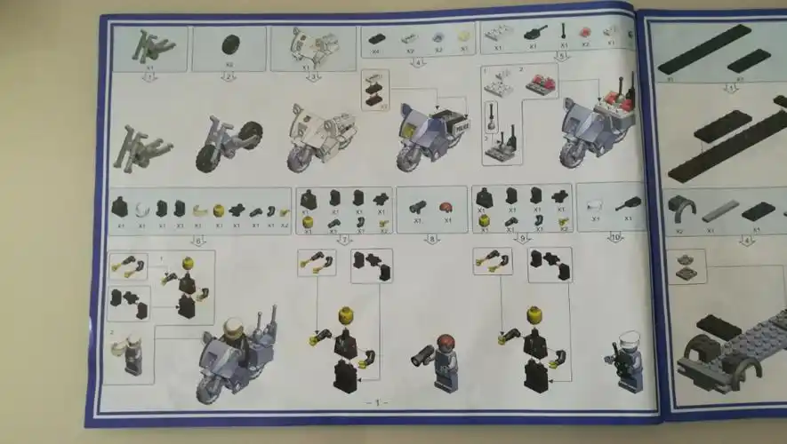 家家众测乐高拼装玩具说明书介绍