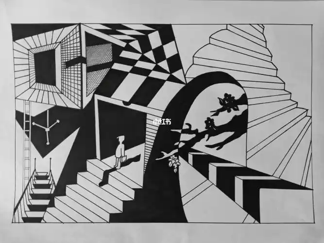 平面构成#矛盾空间#图形创意