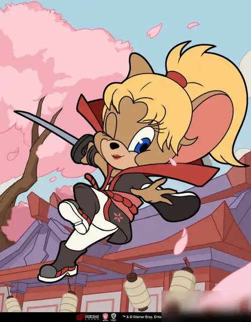 《猫和老鼠》剑客莉莉樱花剑舞者怎么样 皮肤外观欣赏