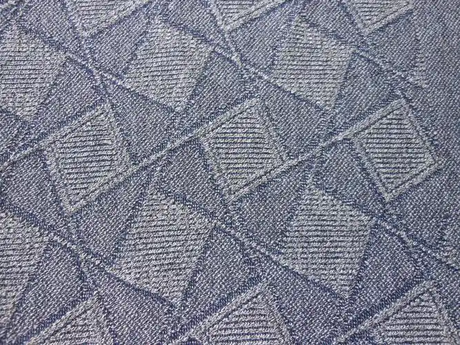 针织提花布复合 金光绒复合提花针织布 加厚时尚女装面料