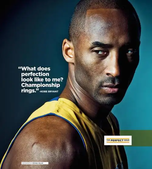 科比99布莱恩特硬朗帅气杂志封面图片