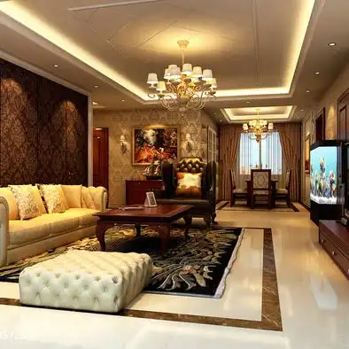 农村客厅吊顶装修效果图汇总