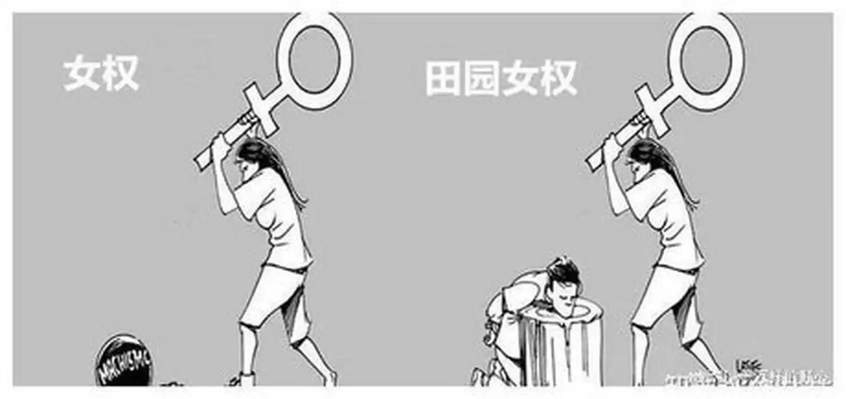 女尊男卑的社会,男人的权利,由谁来保证?