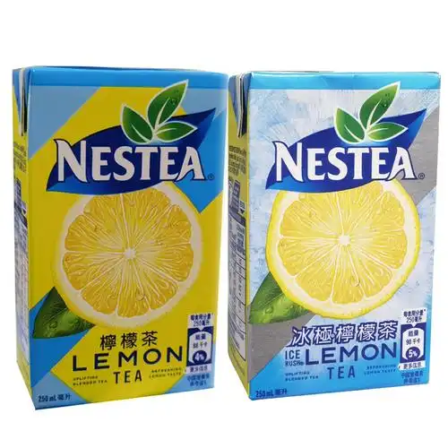 香港进口nestea雀巢柠檬茶冰极冰饮料315ml250ml茶饮料