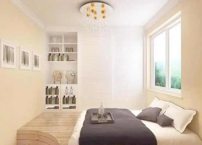 收纳达人推荐小卧室榻榻米装修效果图10平米小卧室也有大空间