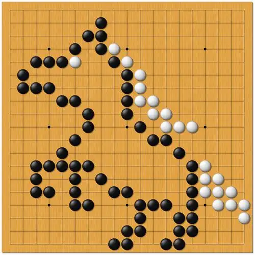 围棋盘上竟然能摆出这么多有趣的图案!