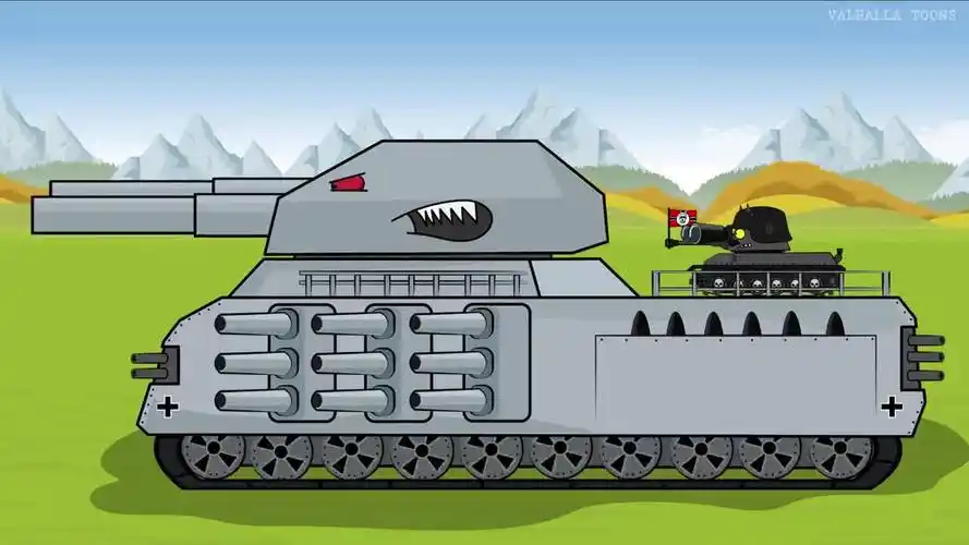 坦克世界动画:p1000巨鼠升级,这是p3000啊