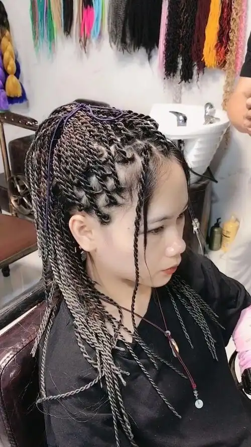 小辫子编发教程