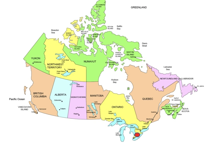 一座宁静安逸的加拿大小城