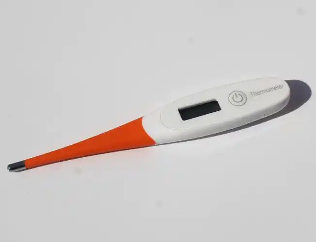 柔性数字温度计电动塑料ce lcd显示嘴2年定制彩色体温测量cn; 哲