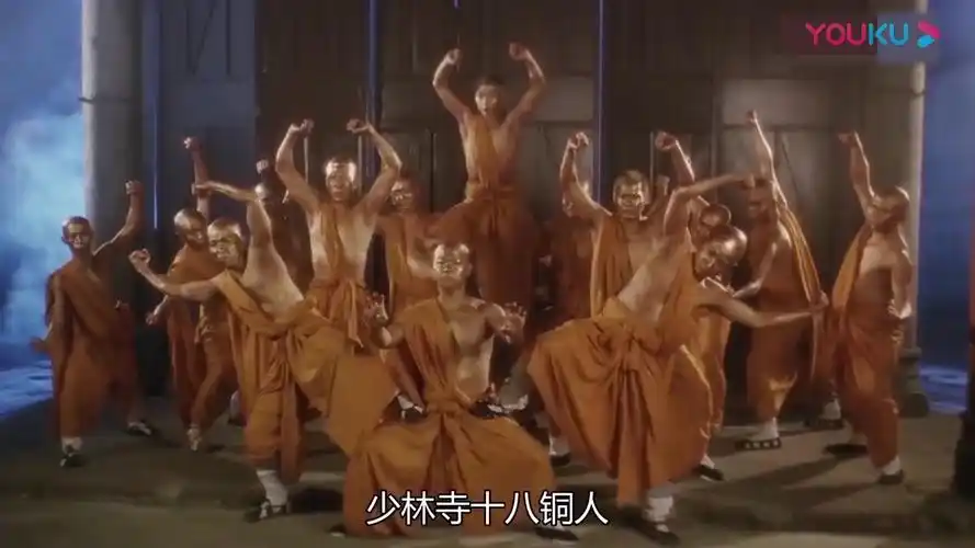 食神周星驰硬闯十八铜人阵被暴揍超清