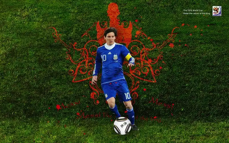 梅西!精心创作的壁纸… 大家点评