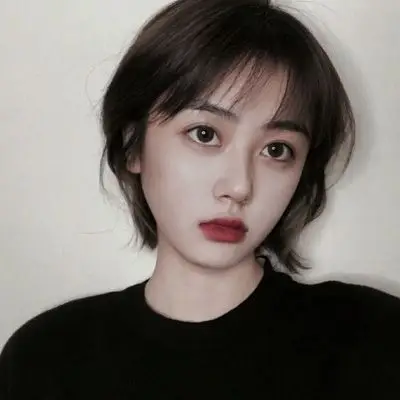 短发女生头像高冷霸气 孤独高清