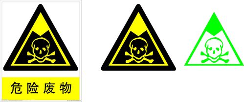 海报印制449设计展板素材59危险物品标志牌贴定制