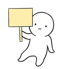 【表情包】举牌小人