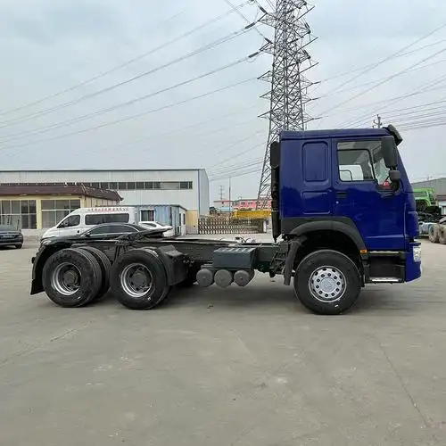常年出口豪沃牵引半挂车 二手10轮重型卡车 371马力拖拉机拖车头