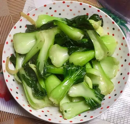 小恐龙的爸爸做的炒青菜