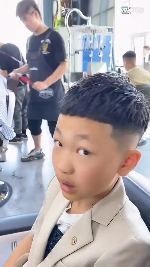 银川男士发型设计 .栗子头.