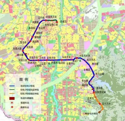 长春轨道交通9号线即将开建2025年可坐地铁直达机场