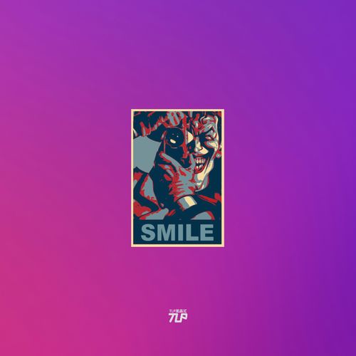 tlp反光车贴 蝙蝠侠小丑致命玩笑微笑看镜头笔记本行李箱贴纸防水