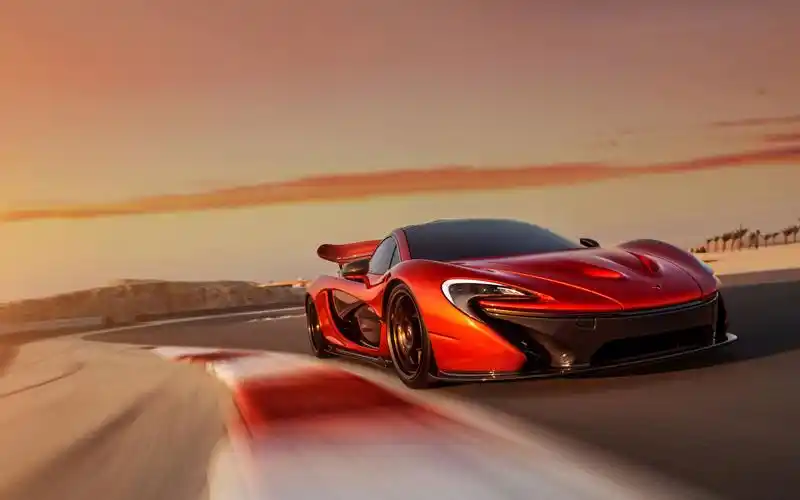 拉风跑车迈凯轮汽车高清桌面壁纸