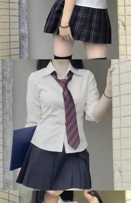 女装大佬大码性感260斤jk制服伪1娘制服套装初学者百搭可爱女装大佬