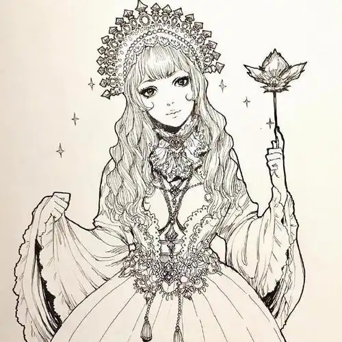 动漫绘画##线稿