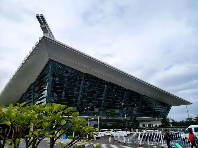 厦门高崎国际机场,游完吃过虽是意犹未尽却还是要回家了.