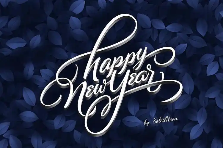 happy new year|平面|字体/字形|壹格设计_原创作品-站酷zcool