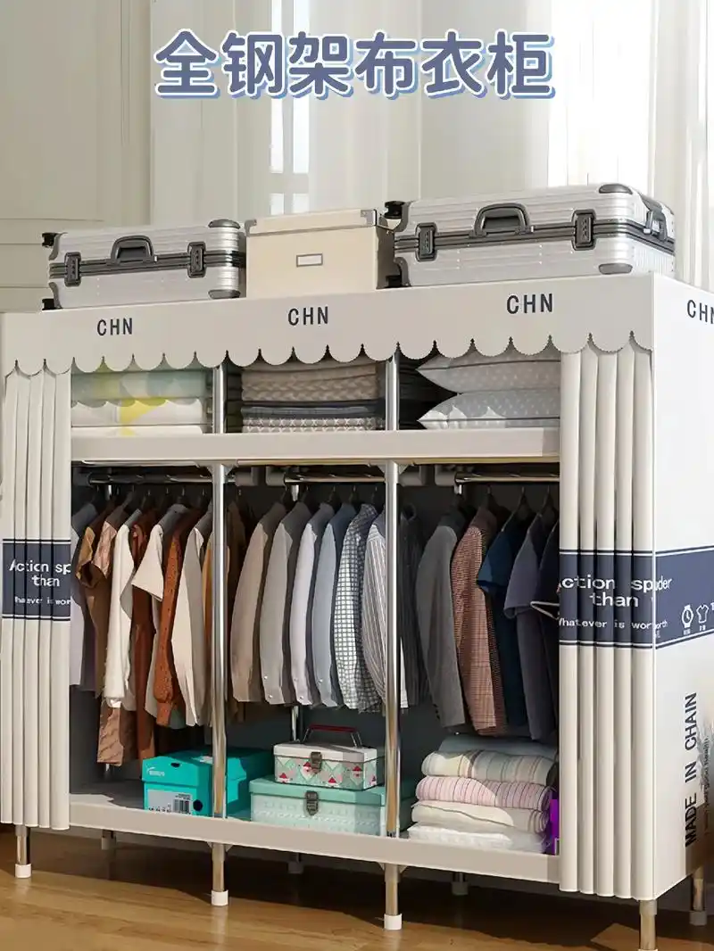 坚固耐用,家用简易衣柜