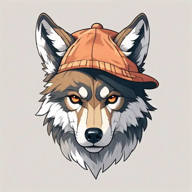 狼卡通头像🐺|萌化人心