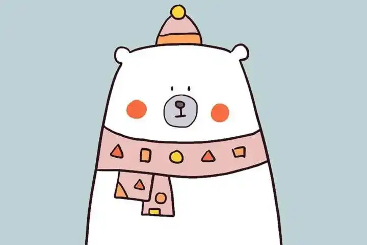 九只呆萌的北极熊