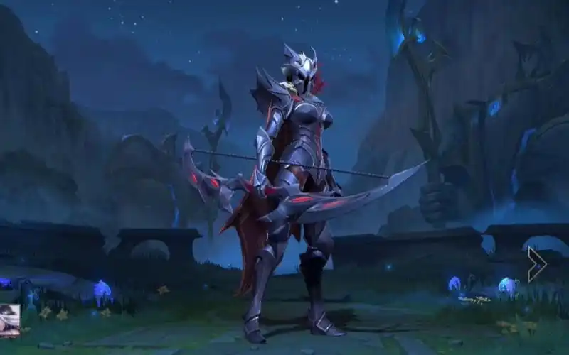 lol英雄联盟手游 黑暗骑士 艾希 皮肤视频 marauder ashe skin