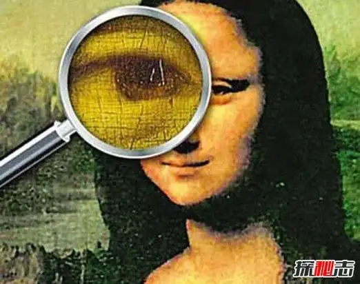 蒙娜丽莎眼中达芬奇密码之谜蒙娜丽莎肖像暗藏神秘符号