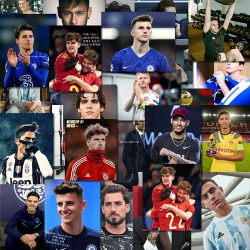 世界杯帅哥图鉴贴纸内马尔c罗梅西足球明星周边装饰贴画防水