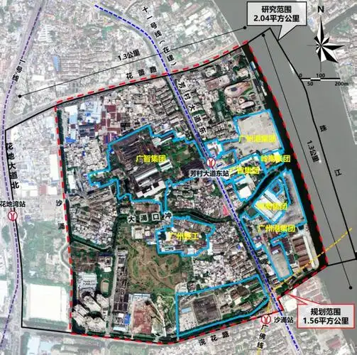 住在芳村的人要发了逆袭成广州下一个cbd2026年前建成