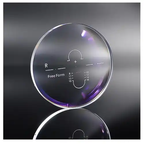 61外渐进多焦点镜片 加硬加膜树脂镜片 外渐进近视眼镜片