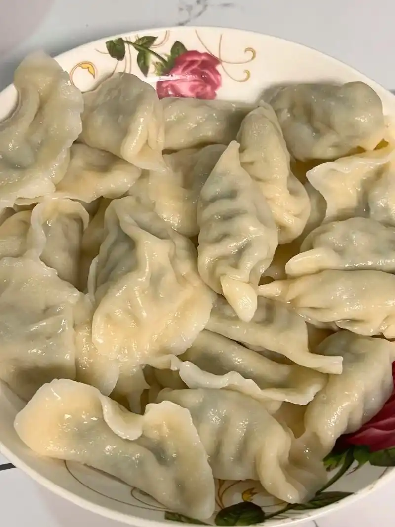 冬天就喜欢吃饺子,心动的每一口都好吃.外酥内嫩,馅料鲜美,一 - 抖音